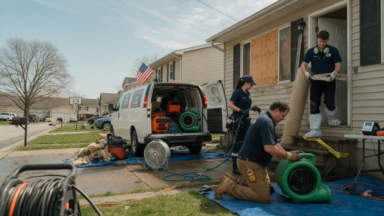 Water Damage Restoration in Irvington, NJ near me